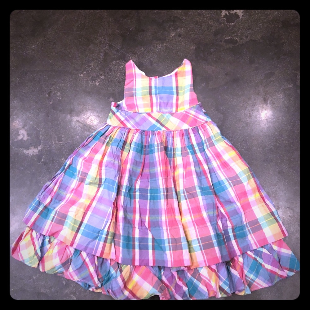 Ralph Lauren pastel fully lined sleeveless dress 4